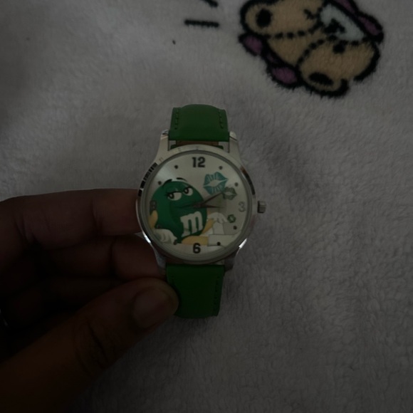 Accessories - Green M&M Watch